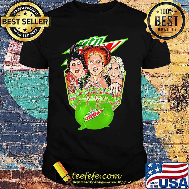 Halloween hocus pocus witch mountain dew shirt Halloween hocus pocus witch mountain dew shirt