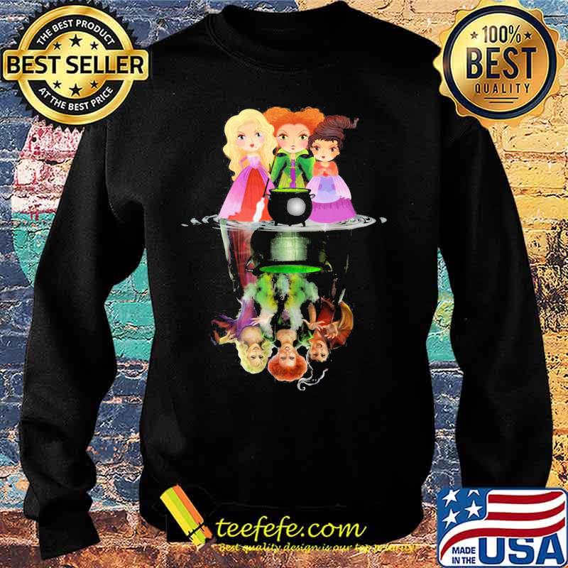 Halloween hocus pocus witch water reflection s Sweater Halloween hocus pocus witch water reflection s Sweater