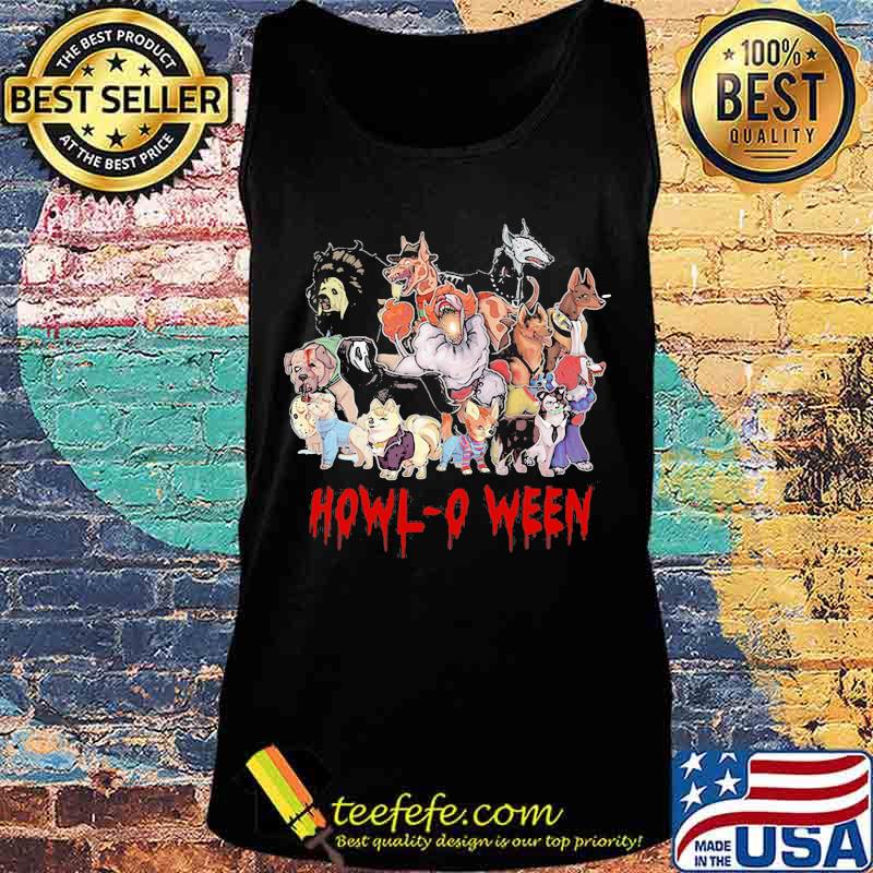 Halloween horror characters animals howl-o ween s Tank top Halloween horror characters animals howl-o ween s Tank top