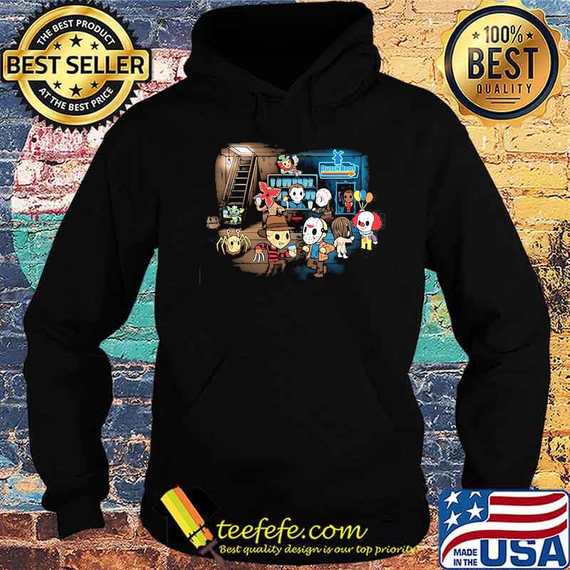 Halloween horror characters bar dutch bros s Hoodie Halloween horror characters bar dutch bros s Hoodie