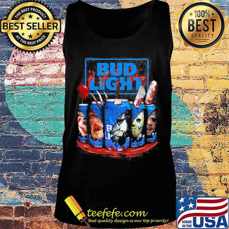 Halloween horror characters bud light beer s Tank top Halloween horror characters bud light beer s Tank top