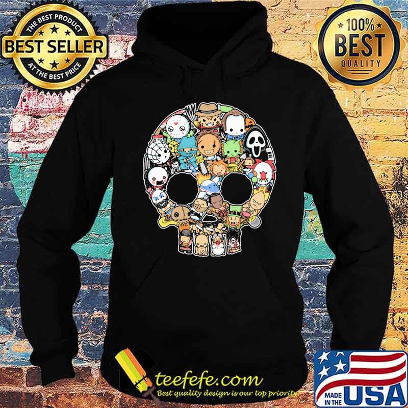 Halloween horror characters chibi skull s Hoodie Halloween horror characters chibi skull s Hoodie