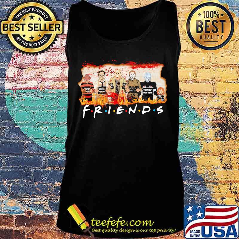 Halloween horror characters friends blood s Tank top Halloween horror characters friends blood s Tank top