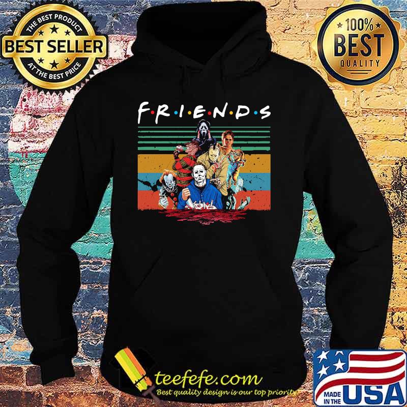 Halloween horror characters friends vintage retro s Hoodie Halloween horror characters friends vintage retro s Hoodie