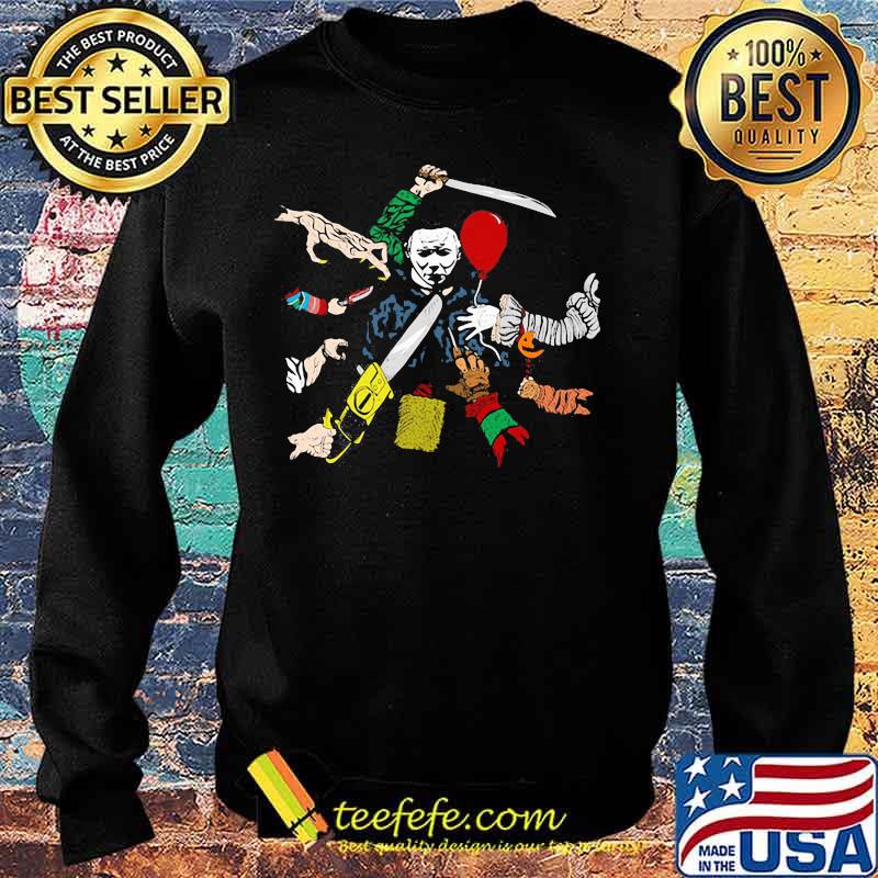 Halloween horror characters kill balloon s Sweater Halloween horror characters kill balloon s Sweater