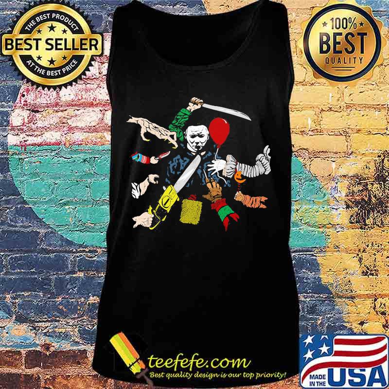 Halloween horror characters kill balloon s Tank top Halloween horror characters kill balloon s Tank top