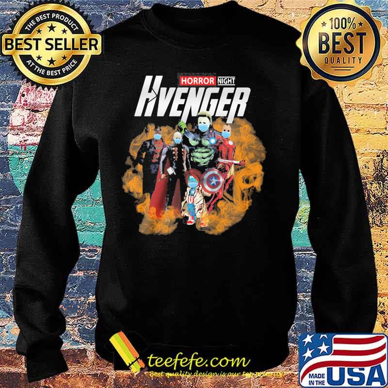 Halloween horror characters mask night hvenger s Sweater Halloween horror characters mask night hvenger s Sweater