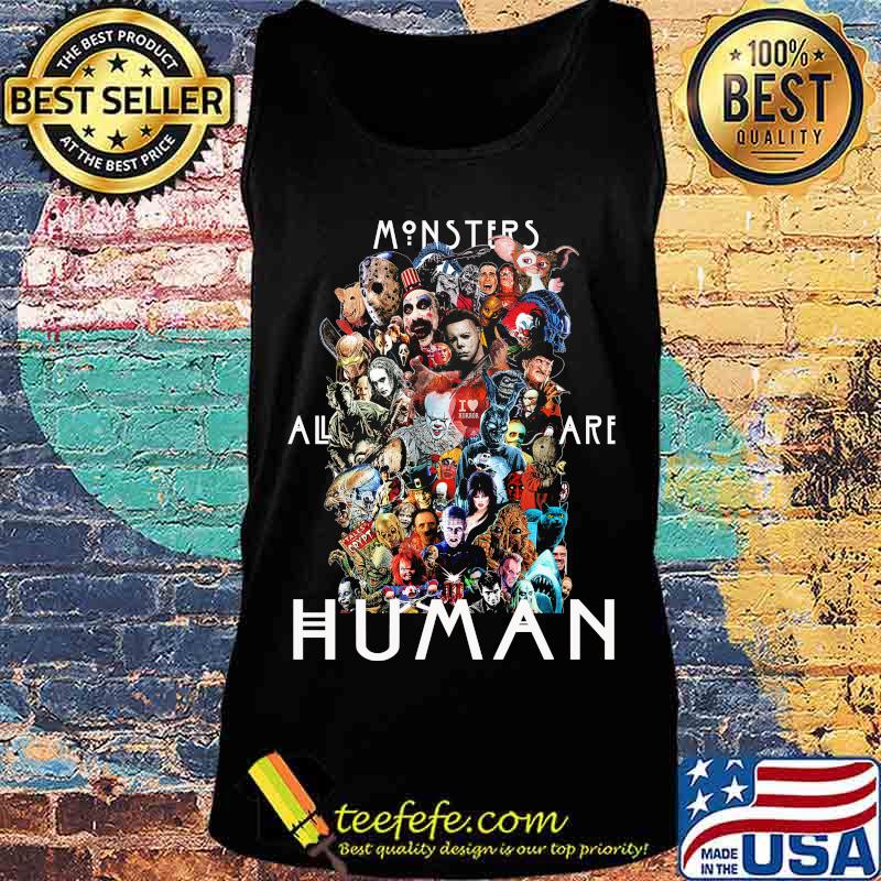 Halloween horror characters monsters all are human s Tank top Halloween horror characters monsters all are human s Tank top