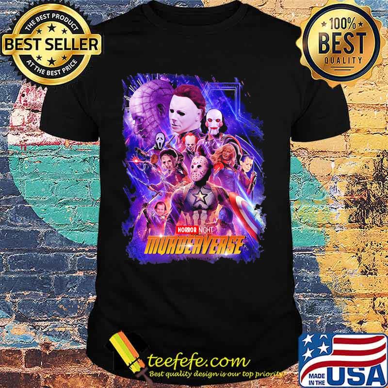 Halloween horror characters murderverse shirt