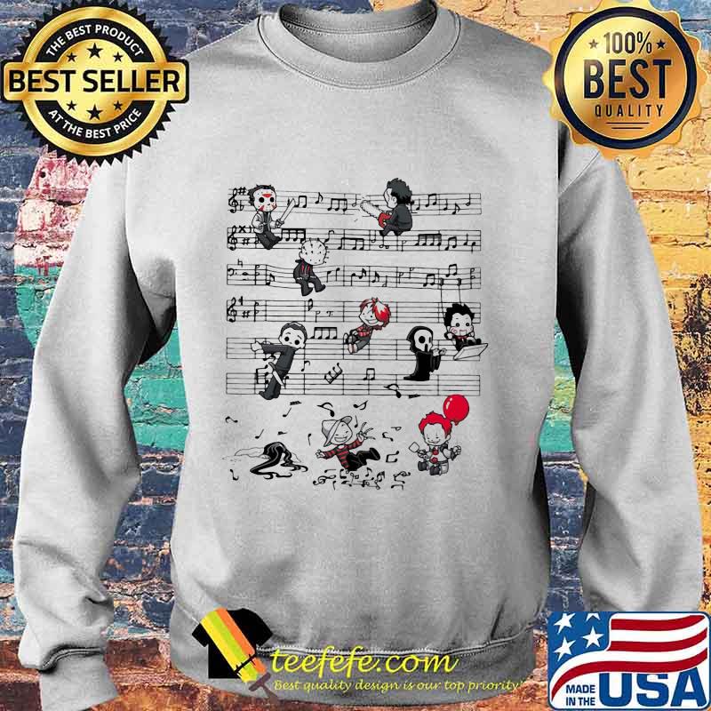 Halloween horror characters music s Sweater Halloween horror characters music s Sweater