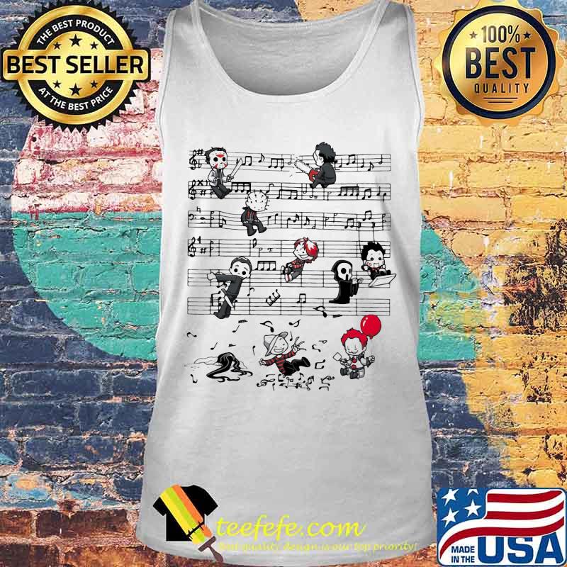 Halloween horror characters music s Tank top Halloween horror characters music s Tank top