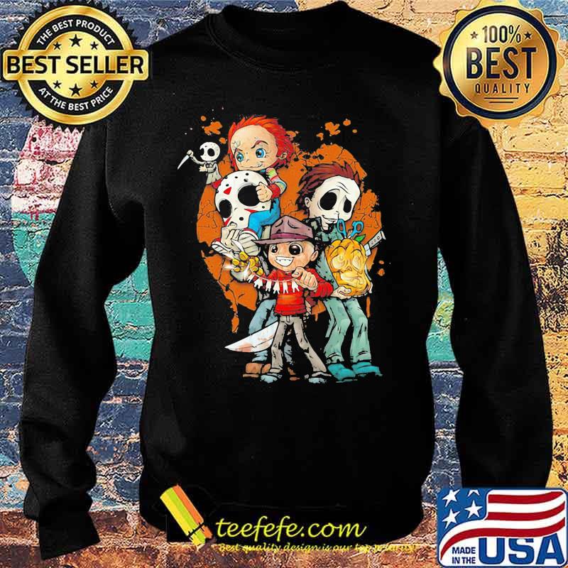 Halloween horror characters pumpkin s Sweater Halloween horror characters pumpkin s Sweater