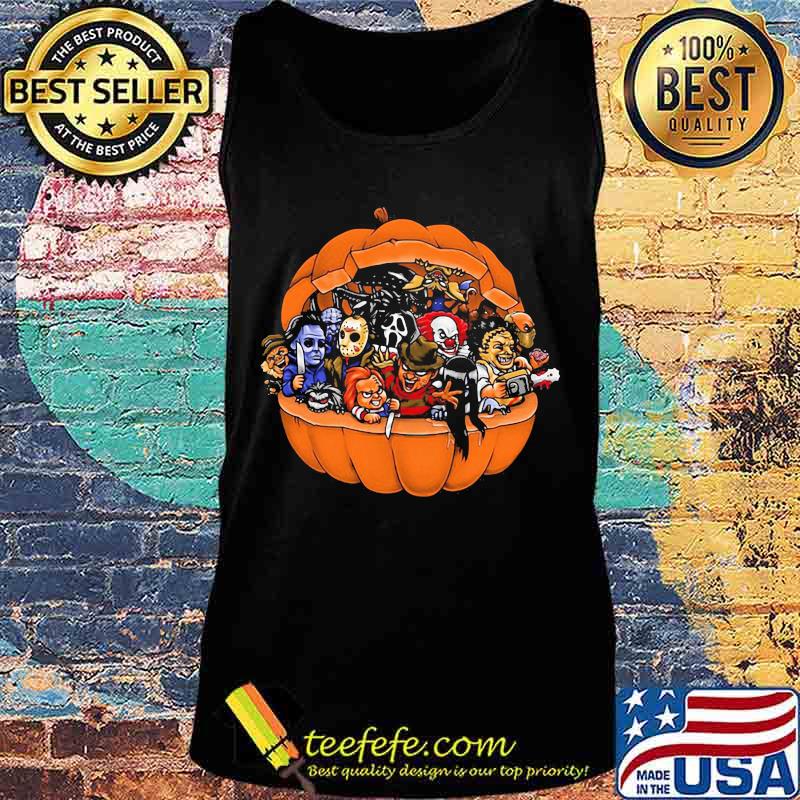 Halloween horror characters pumpkin s Tank top Halloween horror characters pumpkin s Tank top