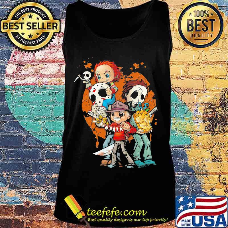 Halloween horror characters pumpkin s Tank top Halloween horror characters pumpkin s Tank top