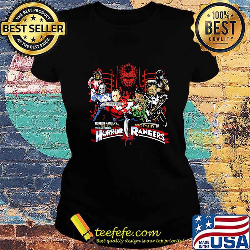 Halloween horror characters rangers morbid s Ladies tee Halloween horror characters rangers morbid s Ladies tee