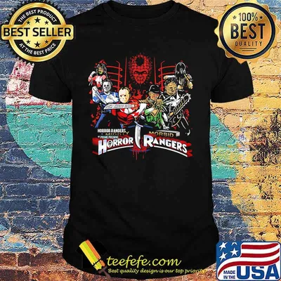 Halloween horror characters rangers morbid shirt