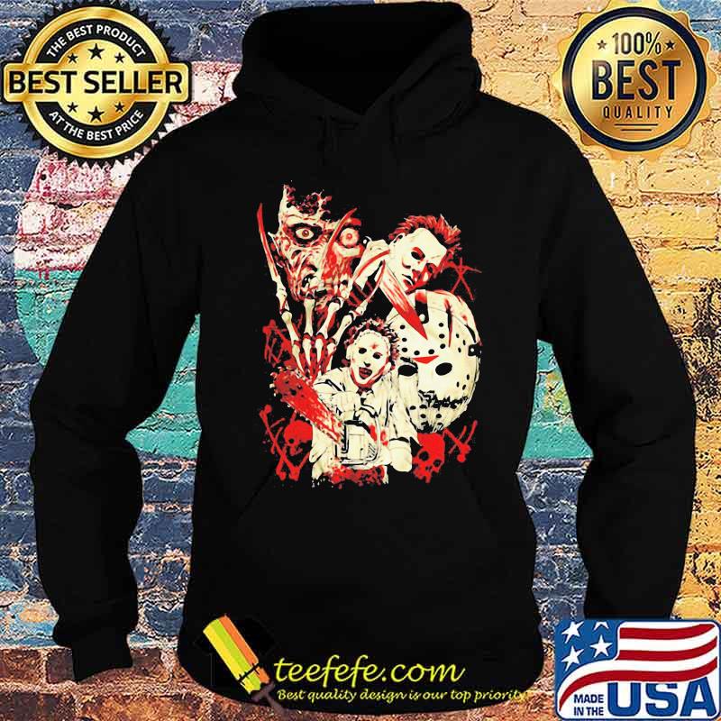 Halloween horror characters skulls s Hoodie Halloween horror characters skulls s Hoodie