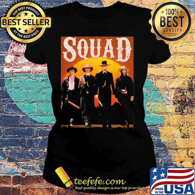 Halloween horror characters squad s Ladies tee Halloween horror characters squad s Ladies tee