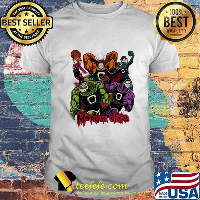 Halloween horror characters the morgue stars shirt