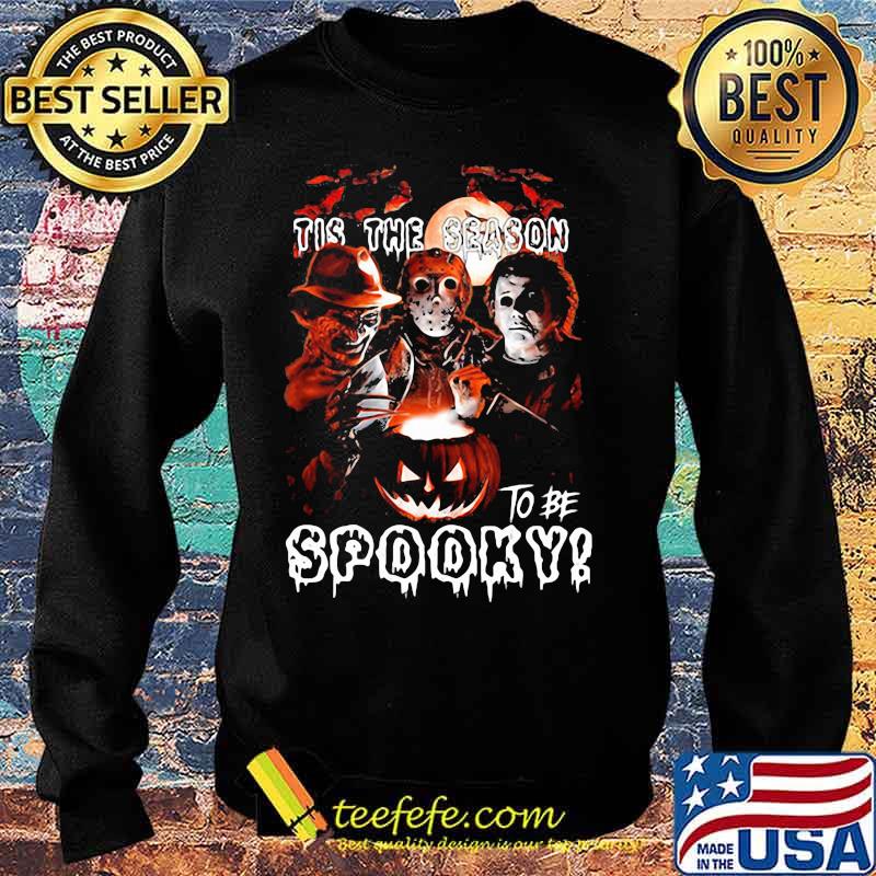 Halloween horror characters tis the season to be spooky s Sweater Halloween horror characters tis the season to be spooky s Sweater