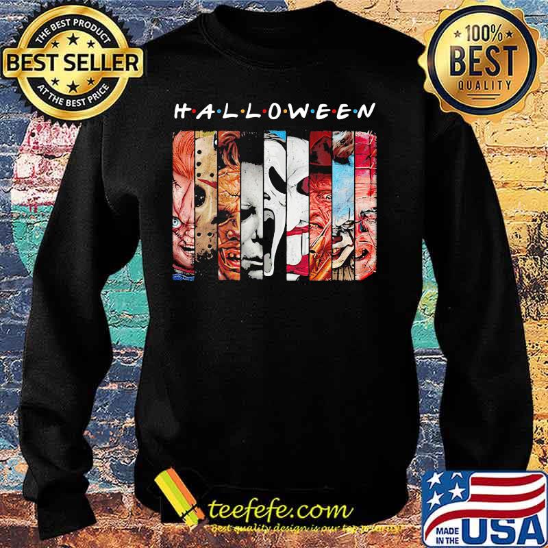 Halloween horror characters vintage retro s Sweater Halloween horror characters vintage retro s Sweater