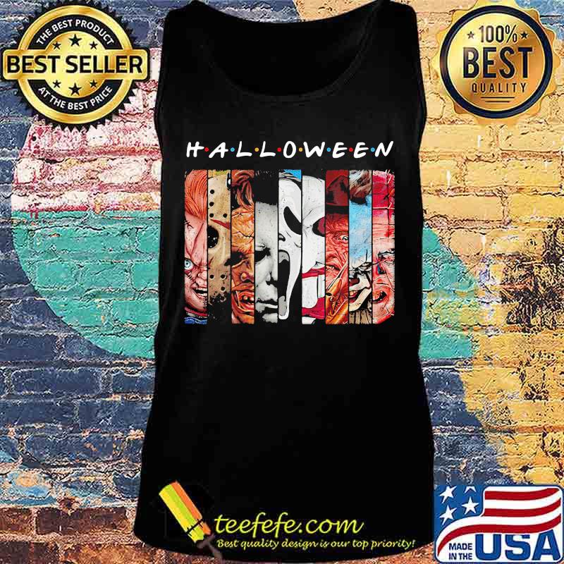 Halloween horror characters vintage retro s Tank top Halloween horror characters vintage retro s Tank top