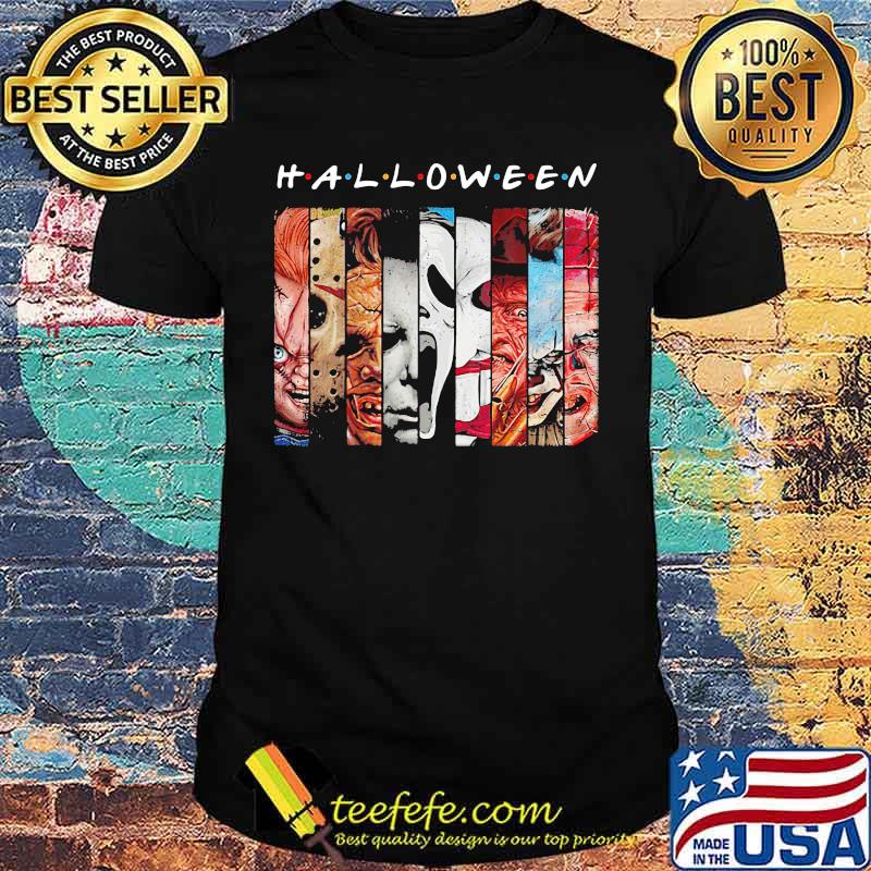 Halloween horror characters vintage retro shirt Halloween horror characters vintage retro shirt