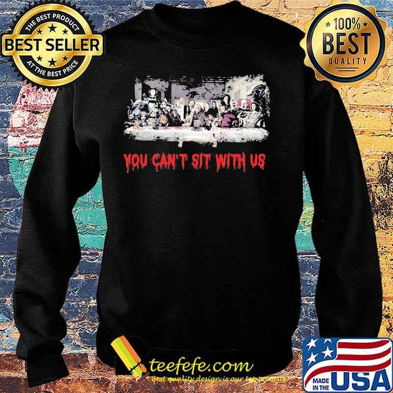 Halloween horror characters you can't sit with us s Sweater Halloween horror characters you can't sit with us s Sweater
