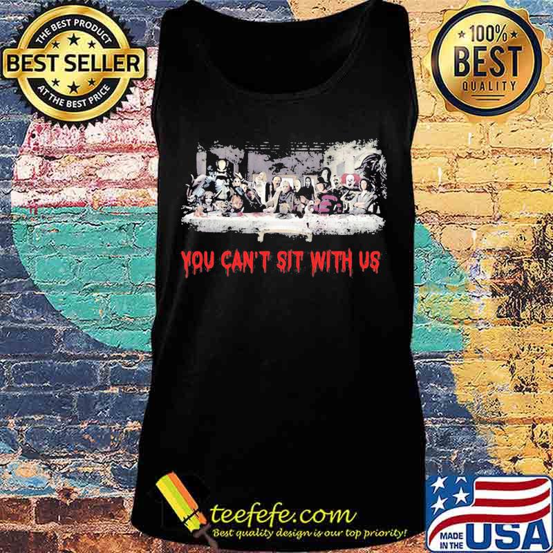 Halloween horror characters you can't sit with us s Tank top Halloween horror characters you can't sit with us s Tank top