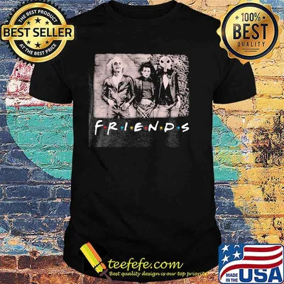 Halloween horror kiss band friends shirt