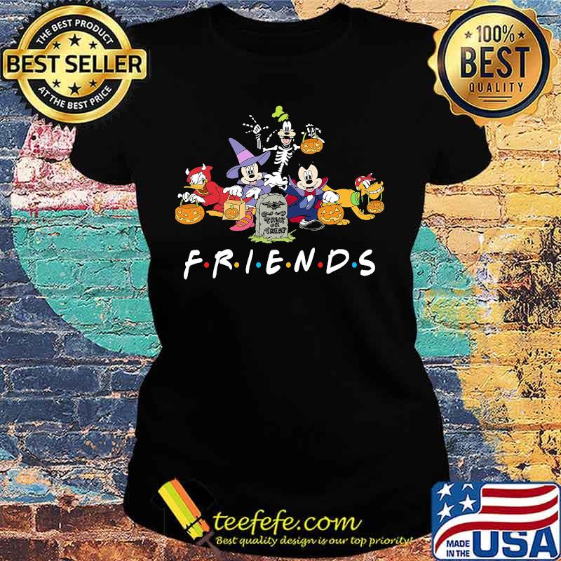 Halloween horror mickey mouse characters cartoon friends s Ladies tee Halloween horror mickey mouse characters cartoon friends s Ladies tee