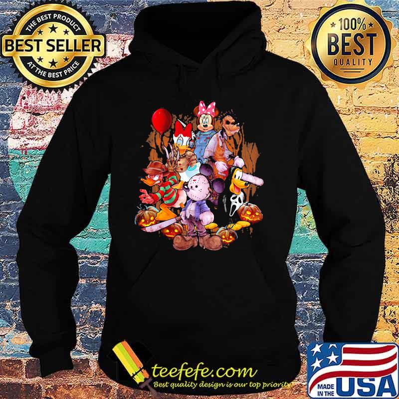 Halloween horror mickey mouse characters cartoon s Hoodie Halloween horror mickey mouse characters cartoon s Hoodie