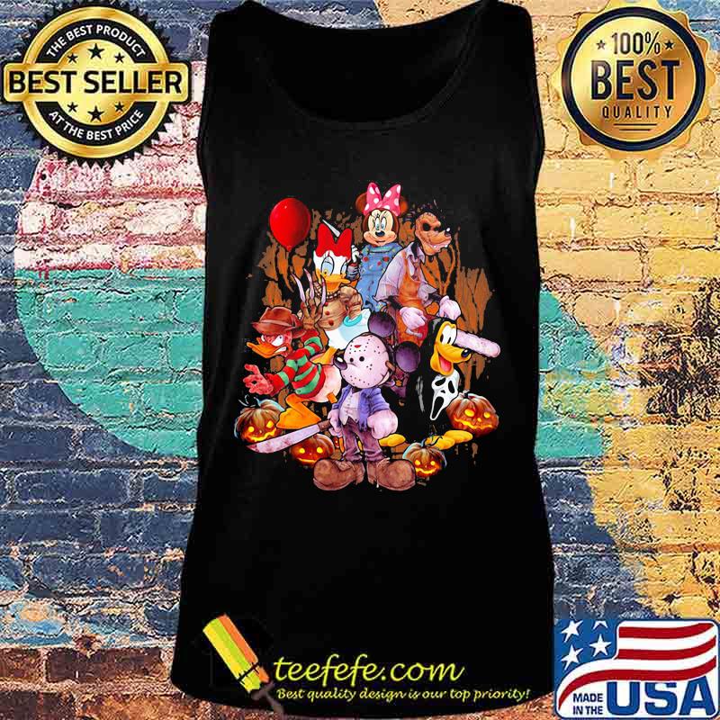 Halloween horror mickey mouse characters cartoon s Tank top Halloween horror mickey mouse characters cartoon s Tank top