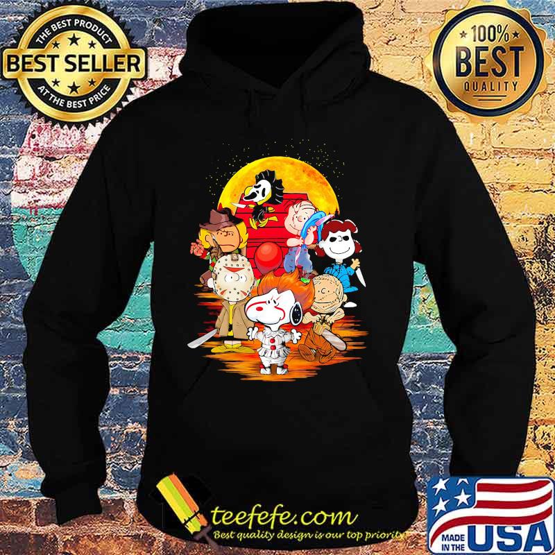 Halloween horror the peanuts characters s Hoodie Halloween horror the peanuts characters s Hoodie