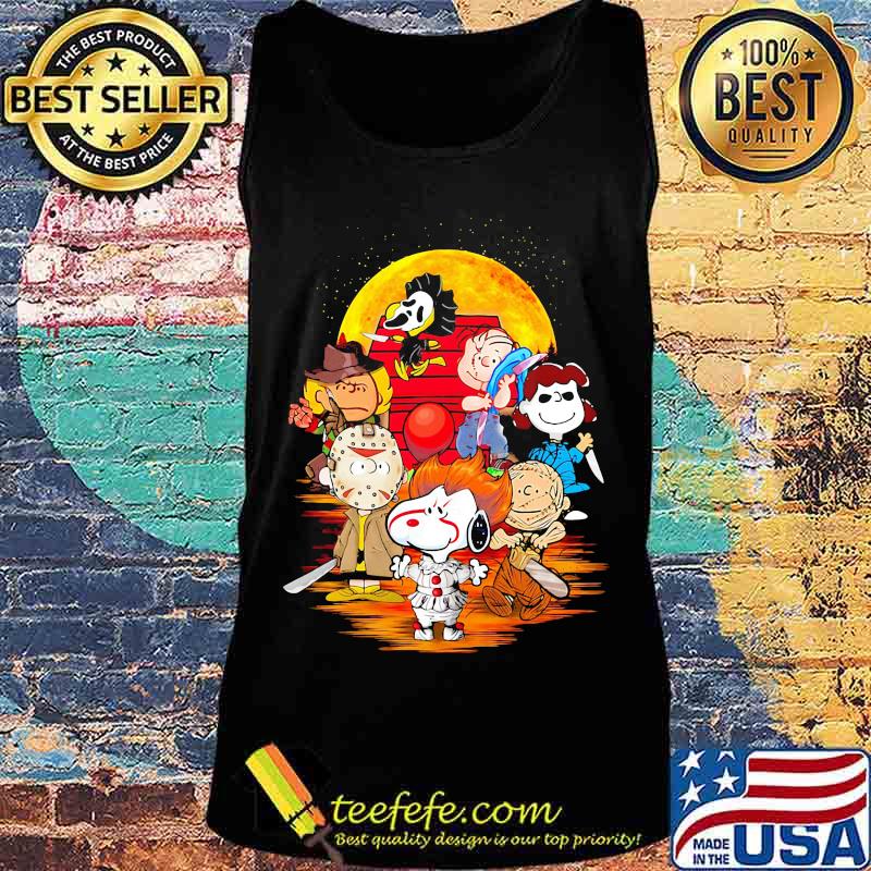 Halloween horror the peanuts characters s Tank top Halloween horror the peanuts characters s Tank top