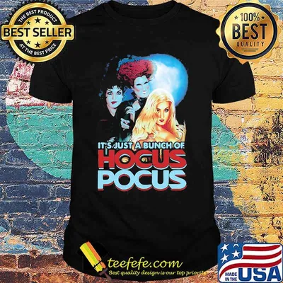 Halloween it's just a bunch of hocus pocus shirt