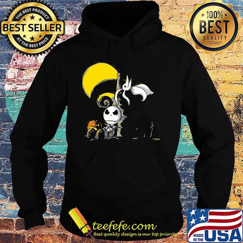 Halloween jack skellington and ghost moon s Hoodie Halloween jack skellington and ghost moon s Hoodie
