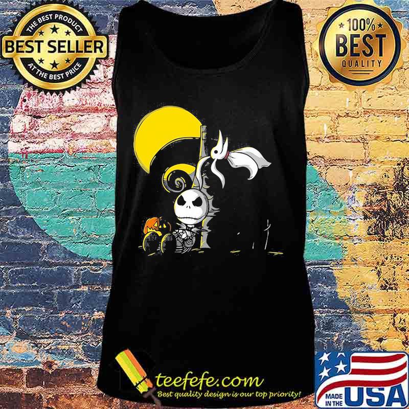 Halloween jack skellington and ghost moon s Tank top Halloween jack skellington and ghost moon s Tank top