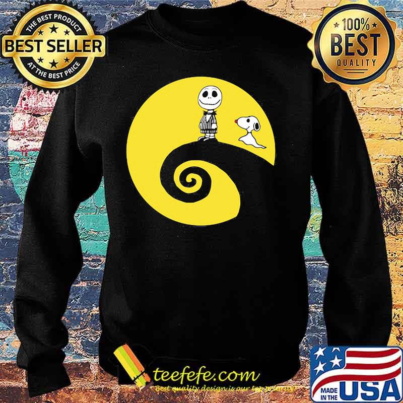 Halloween jack skellington and snoopy s Sweater Halloween jack skellington and snoopy s Sweater