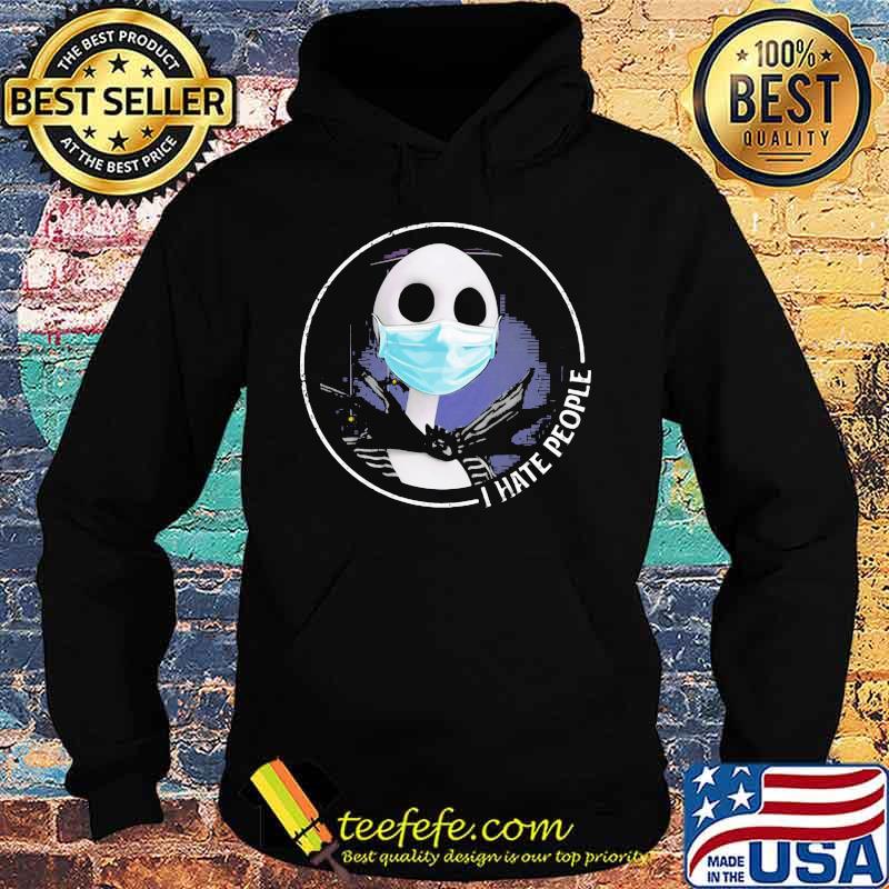 Halloween jack skellington mask i hate people s Hoodie Halloween jack skellington mask i hate people s Hoodie