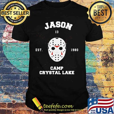 Halloween jason voorhees 13 est 1980 camp crystal lake shirt