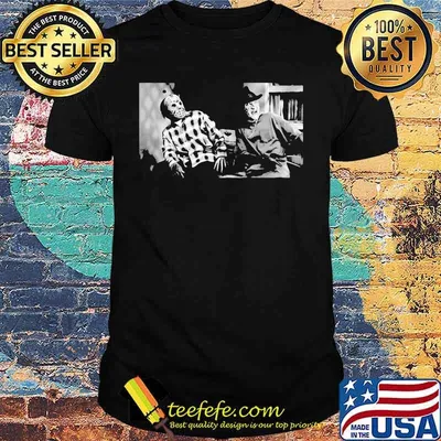 Halloween jason voorhees and freddy krueger shirt