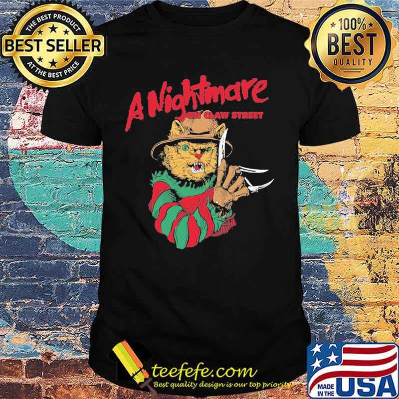 Halloween jason voorhees cat a nightmare on claw street shirt Halloween jason voorhees cat a nightmare on claw street shirt