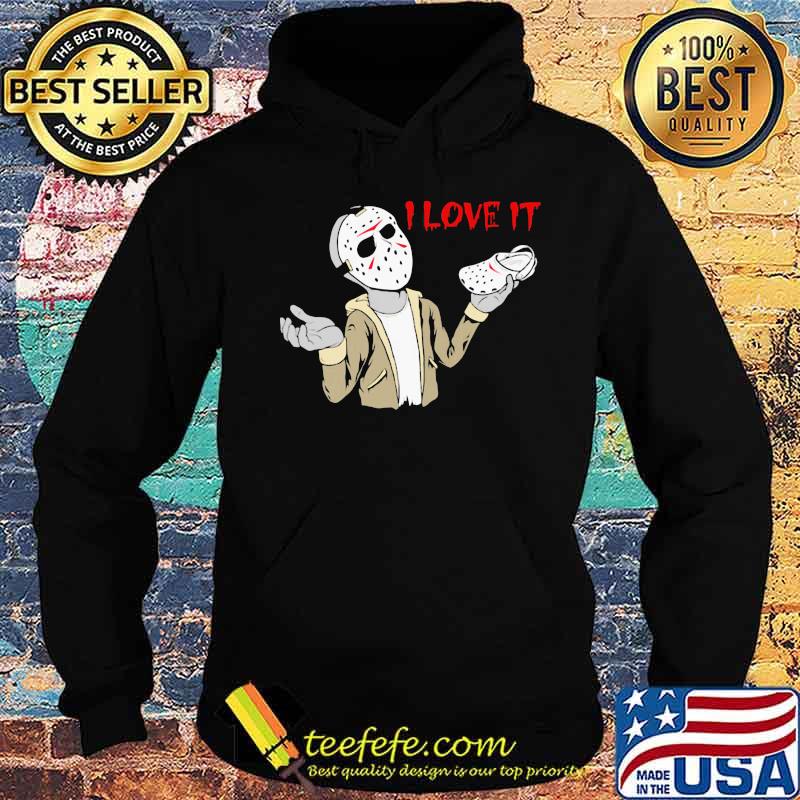 Halloween jason voorhees i love it cross s Hoodie Halloween jason voorhees i love it cross s Hoodie