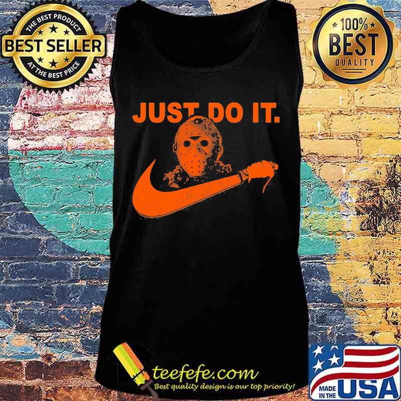 Halloween jason voorhees just do it nike logo s Tank top Halloween jason voorhees just do it nike logo s Tank top