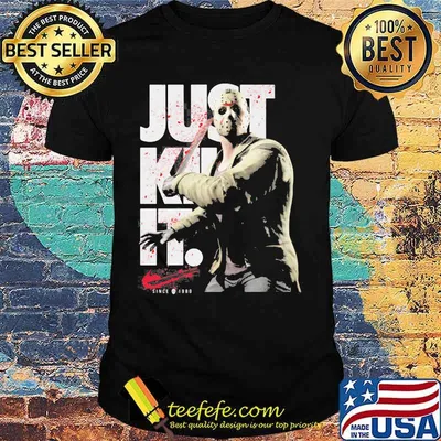 Halloween jason voorhees just kill it since 1980 shirt