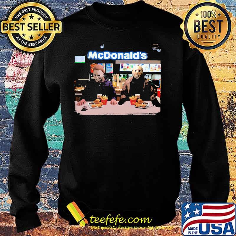 Halloween jason voorhees michael myers mcdonald's s Sweater Halloween jason voorhees michael myers mcdonald's s Sweater