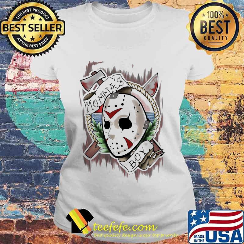 Halloween jason voorhees momma's boy s Laides tee Halloween jason voorhees momma's boy s Laides tee
