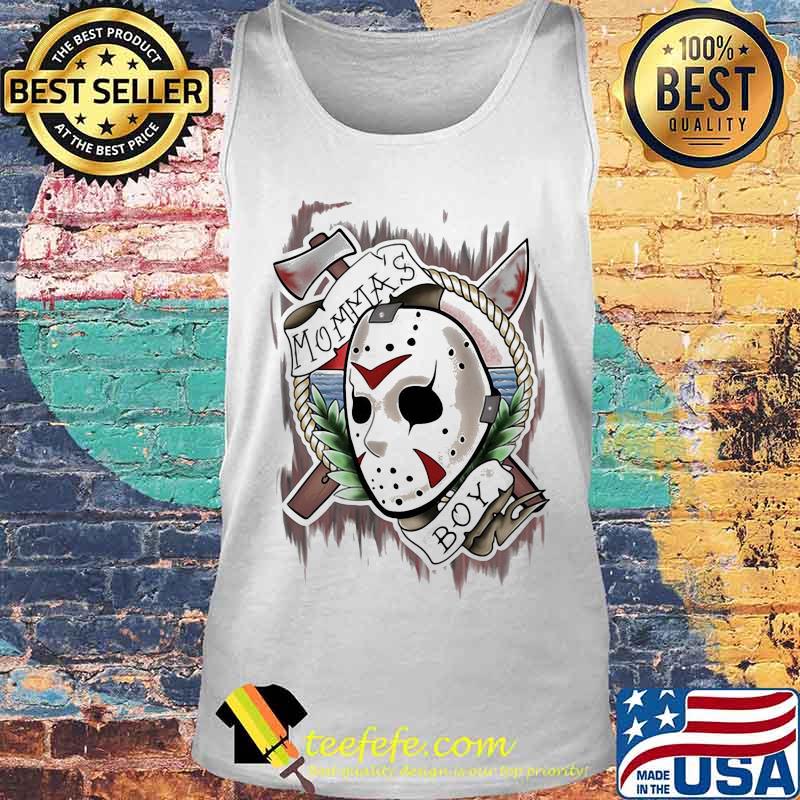 Halloween jason voorhees momma's boy s Tank top Halloween jason voorhees momma's boy s Tank top