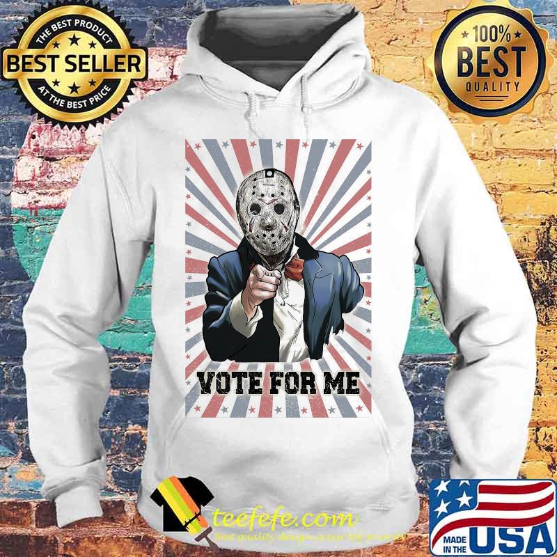 Halloween jason voorhees vote for me american flag independence day s Hoodie Halloween jason voorhees vote for me american flag independence day s Hoodie